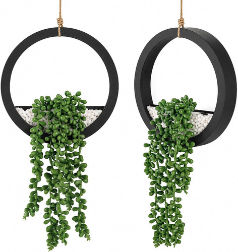 Pack fake plants artificial - 2,
