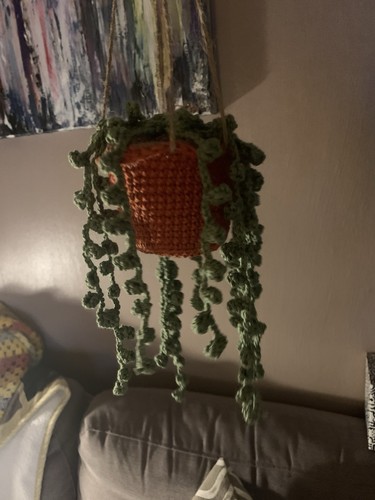 Handmade crocheted string - string, of