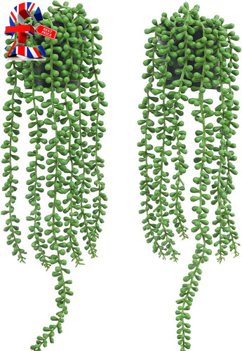 2pcs fake hanging plants - hanging,